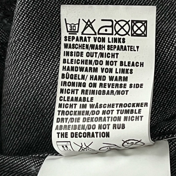 Escada Sport dark denim burnout blazer - Picture 12 of 12